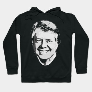 JImmy Carter Black and White Hoodie